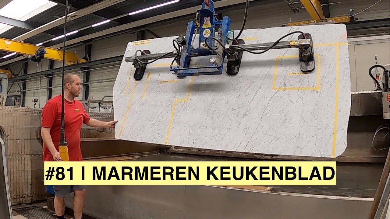 EXCURSIE: MARMEREN KEUKENBLAD | Daar komt de keuken! | KLUSVROUW #81