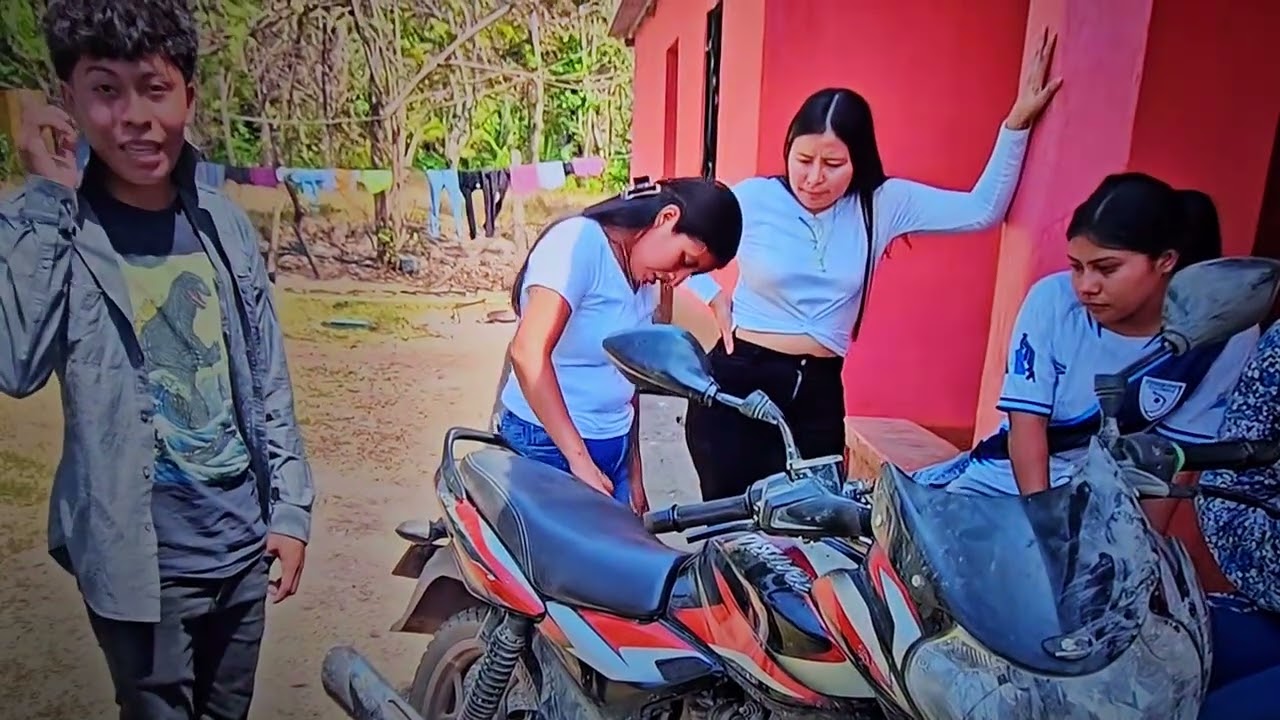 Camara de seguridad capto todo como fue el acc!dente? Ingrid no puede creer su moto se 