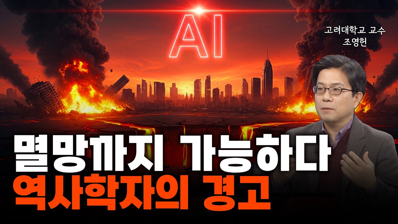 AI? 멸망까지 가능하다? 역사학자의 경고! (조영헌 교수 3부)