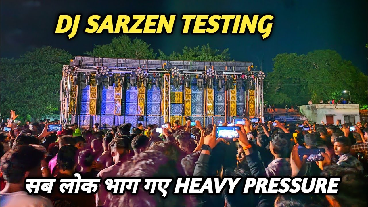 Dj Sarzen Testing || High Level Vibration || Pattamundei Durga Mata Visarjan Kendrapada Odisha