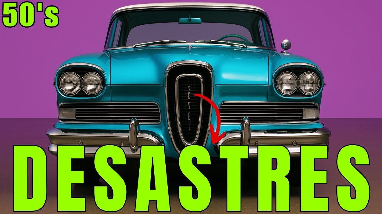¡Los Coches Más PROBLEMÁTICOS de los Años 50 (DESASTRES que Casi Arruinaron Sus Marcas)!