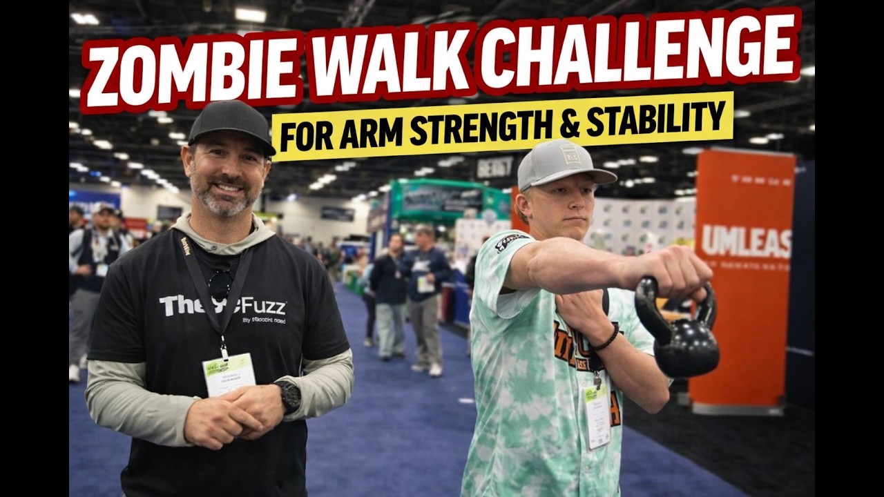 The Zombie Walk Challenge for Arm Strength & Stability