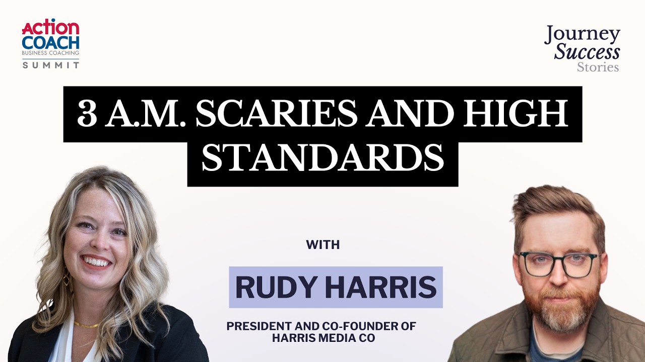 S01 E38 | 3 A.M. Scaries and High Standards | Rudy Harris | Journey Success Stories