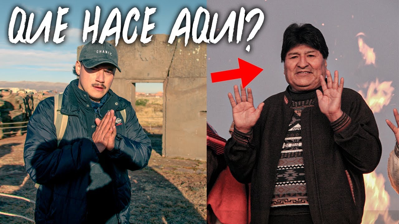 Nos infiltramos EN ESTA FIESTA DONDE ESTUVO EVO MORALES | TIAWANAKU 🇧🇴