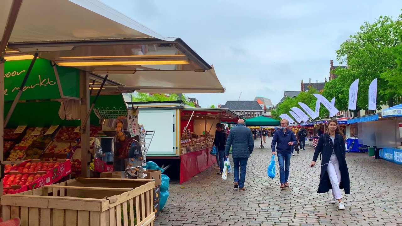 Through the city center of Groningen