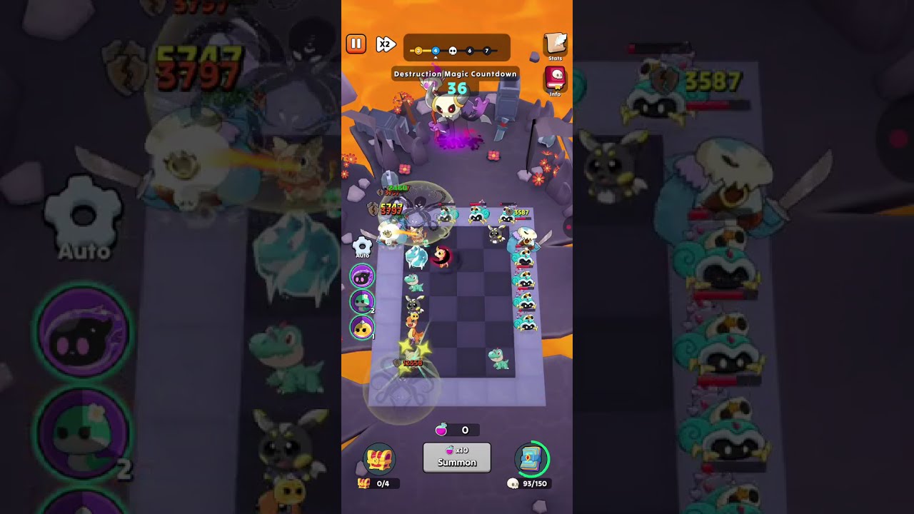 Pal Go Merge Tower Defense - wizard Challenge - Nightmare