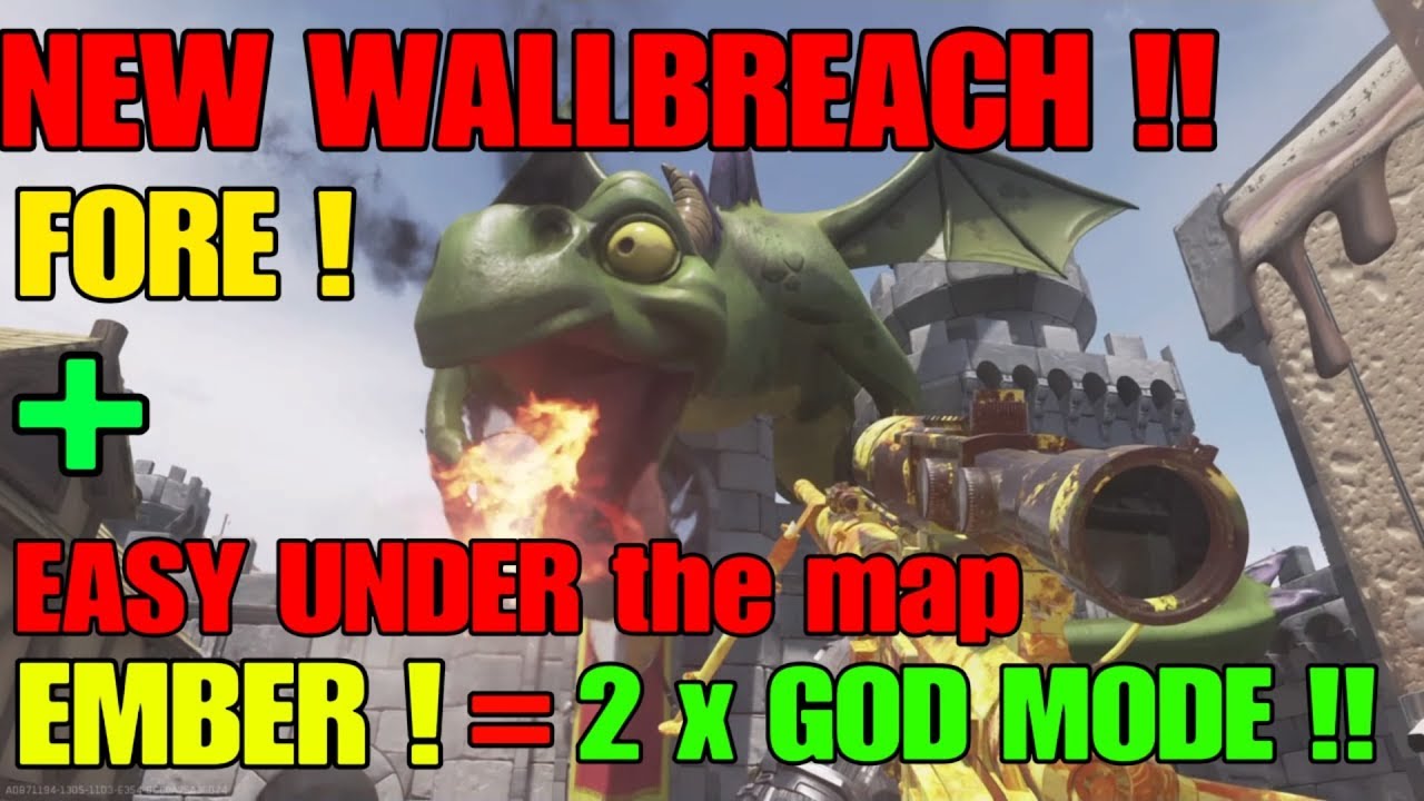INFINITE WARFARE COD IW GLITCH NEW SPOT WALLBREACH *FORE* & UNDER EMBER GOD MODE PS4 XB1 PC