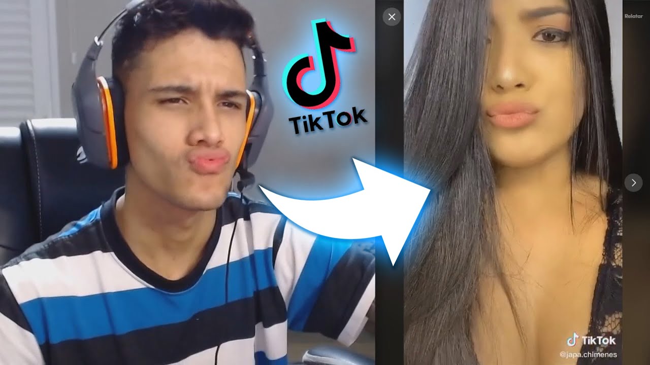 REAGINDO A MINHA ESPOSA NO TIK TOK! *me apaixonei*