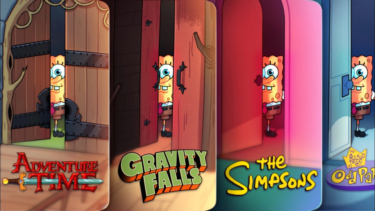 ALL The Shows Spongebob Is Hiding in