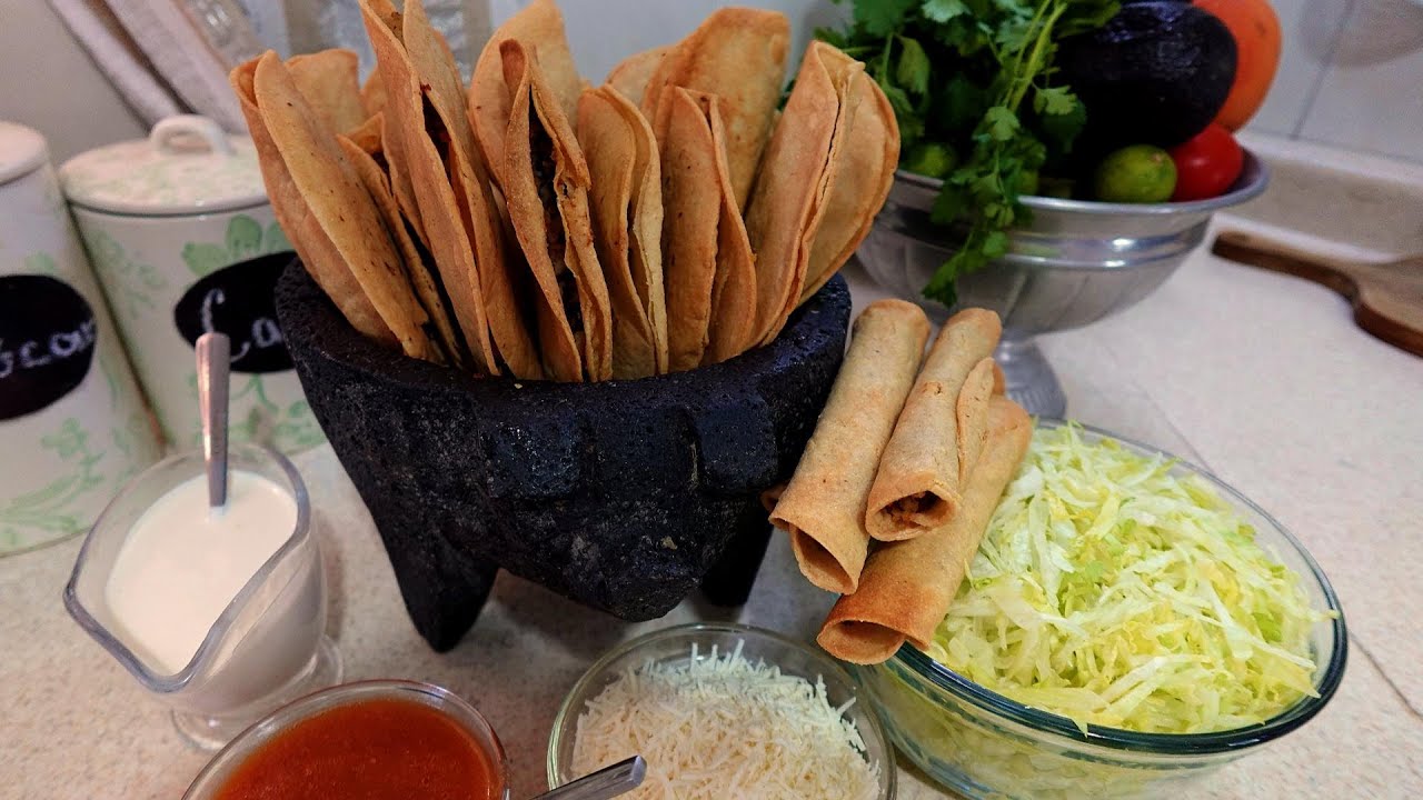 Los Secretos de los TACOS DORADOS de carne molida con papa PERFECTOS