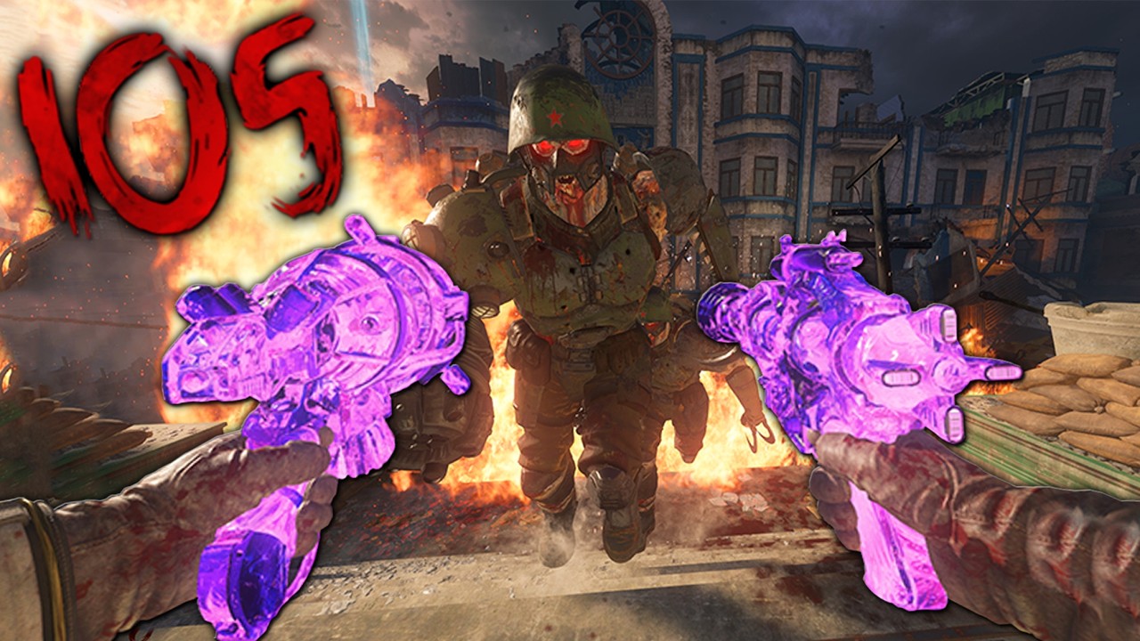 No Commentary Gorod Krovi Round 105! (Black Ops 3 Zombies Solo Round 100) (Classic Gobblegums)
