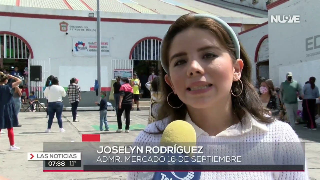 Reactivan Mercado 16 en Toluca.