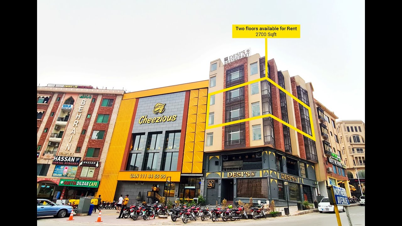 Two floors available for Rent | Bahria Town - Civic Centre, Rawalpindi