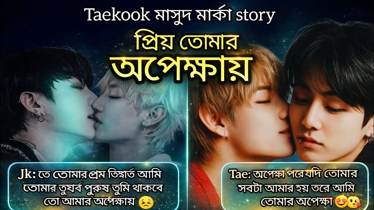 💞প্রিয় তোমার অপেক্ষায়💞 || Use 🎧 || TAEKOOK Oneshort || #tasfiyasinha #taekookff #taekooklovestory 