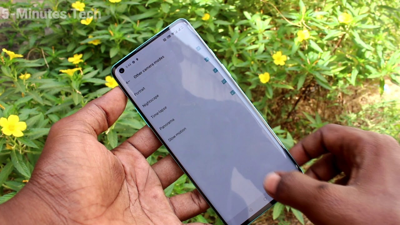 Как редактировать режимы камеры в Oneplus 8 / Oneplus 8 Pro