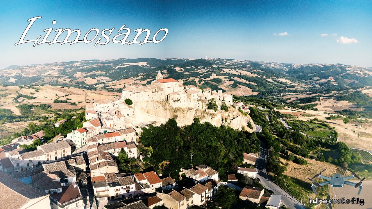 Limosano (Cb) - Molise dall'alto Drone 4K
