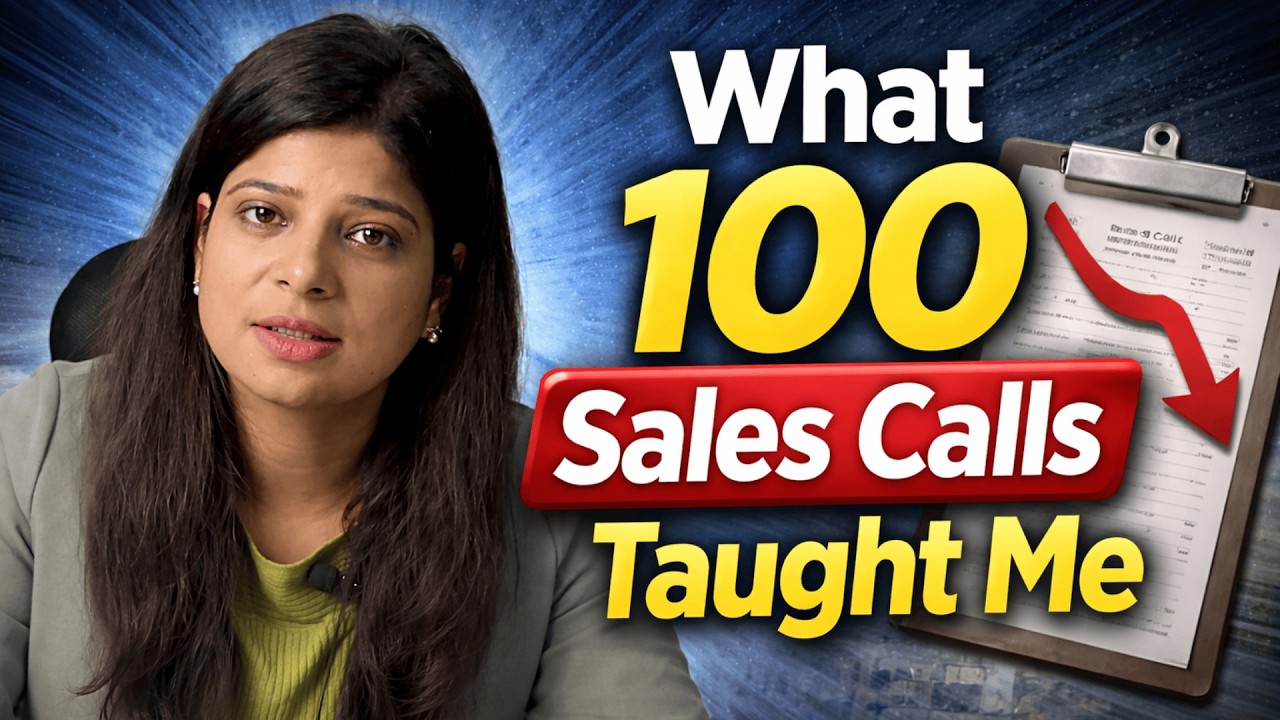 I Analyzed 100 Sales Calls. Here’s Why Most People Fail | Sarita Sharma