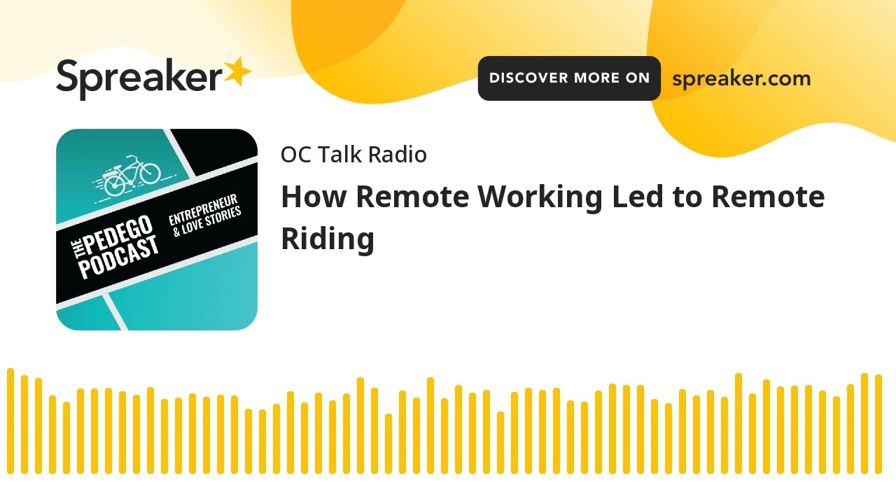 How Remote Working Led to Remote Riding
