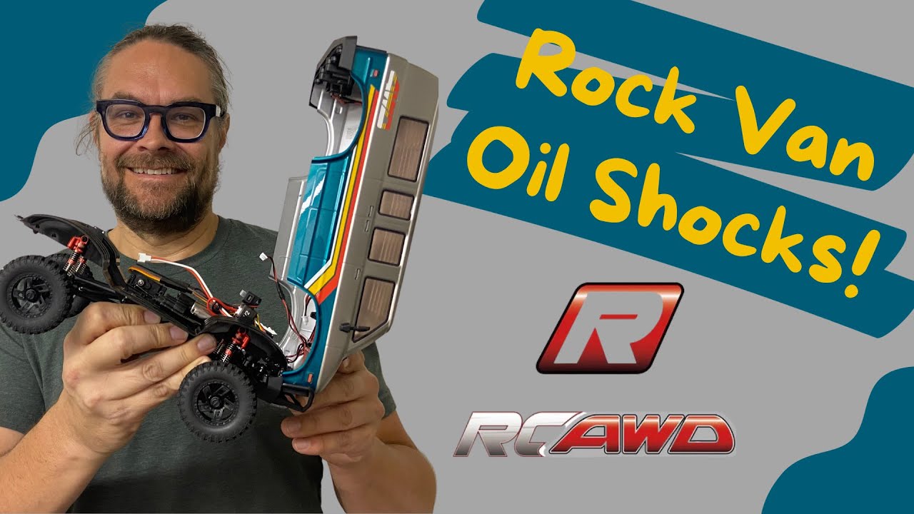 How to install CR18P oil filled shocks. #rc #crawler #hobbyplus #rockvan #rcawd #fairrc