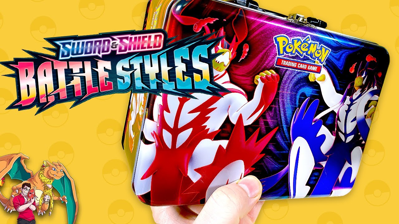New Pokemon BattleStyles Collectors Tin Chest 2021 Featuring Urshifu