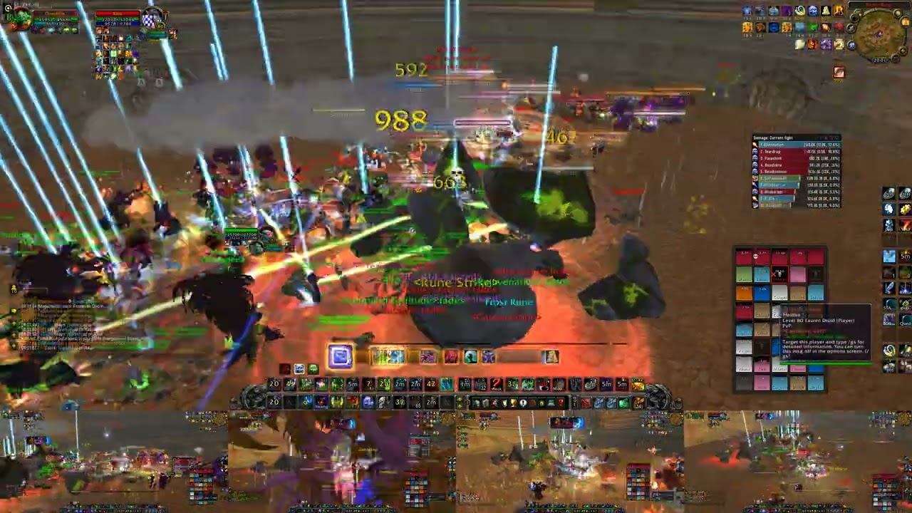 Friendly Horde vs Horde after making Wickeds flee Gurubashi