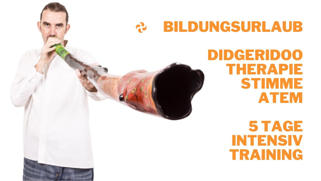 Bildungsurlaub Didgeridoo Lernen. 5 Tage Unterricht, Kurs & Seminar bei Traumkraft in Bochum