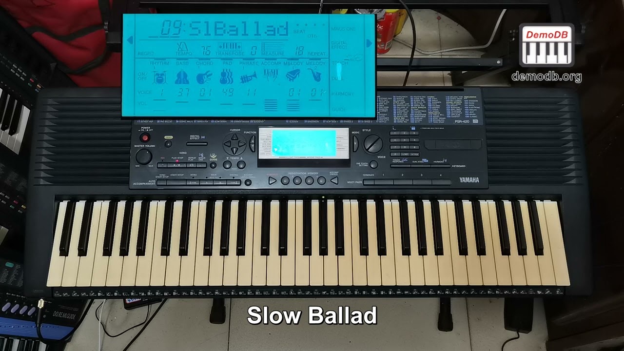 Yamaha PSR-420 Demo Songs