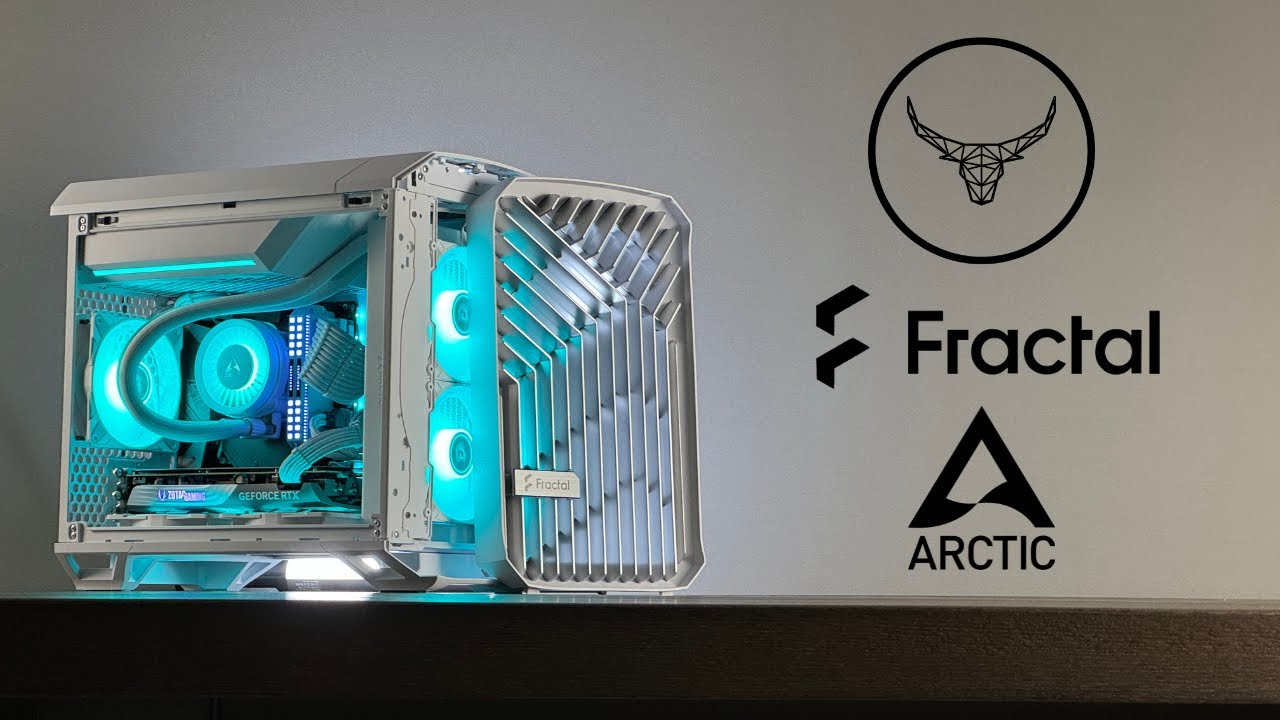 A big Gaming PC in a mini ITX case by Fractal Design...