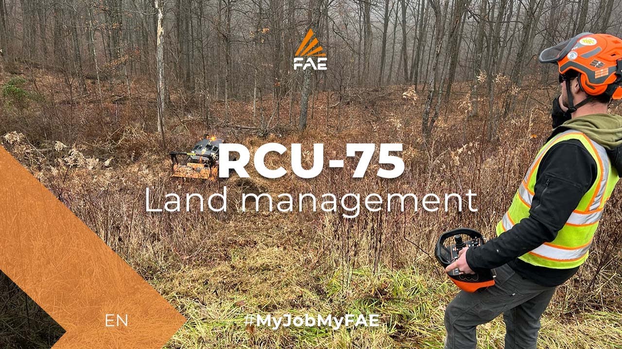 RCU-75 Compact Remote Controlled Tracked Carrier | Midwestern Right of Way Project