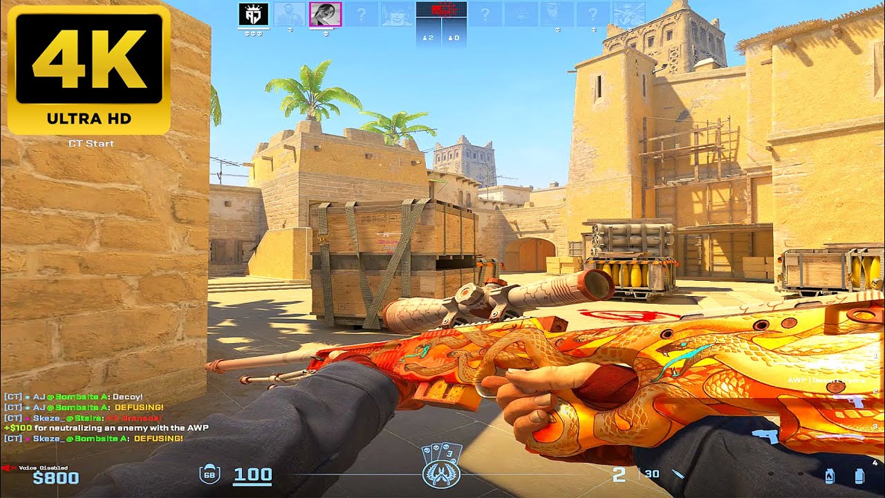 Counter Strike 2 -  Mirage - Full Gameplay (No Commentary)