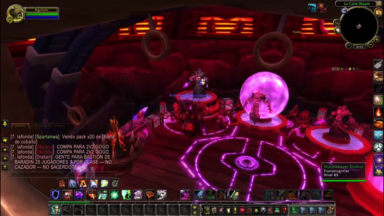 BUG DE TRANSFIGURACION PARA TRANSFIGURAR ARMAS - WOW CATACLISMO 4.3.4