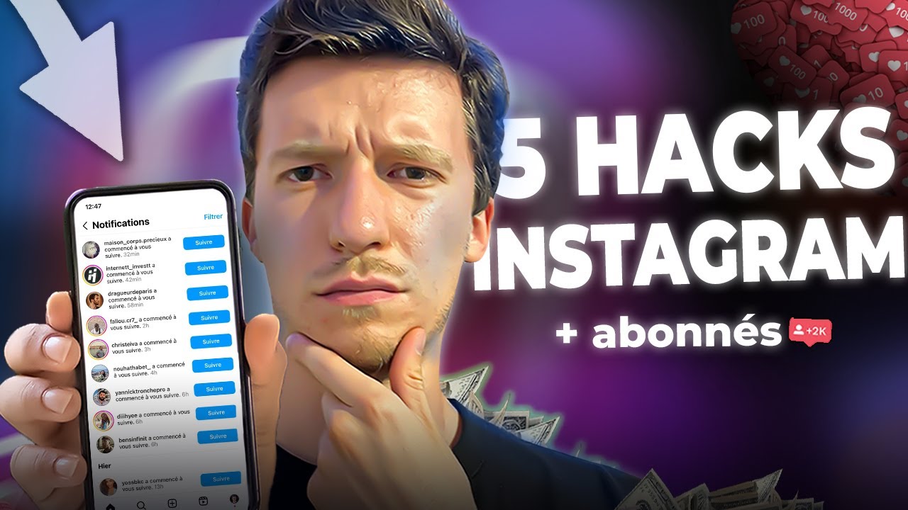 5 Hacks Simples pour Avoir plus ABONNÉS INSTAGRAM (en 2026)