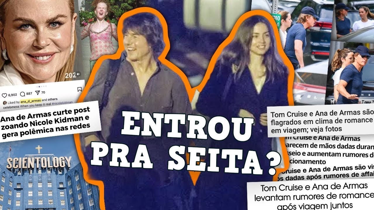 A BIZARRA RELAÇÃO DE TOM CRUISE E ANA DE ARMAS: MAIS UMA PRA CIENTOLOGIA?