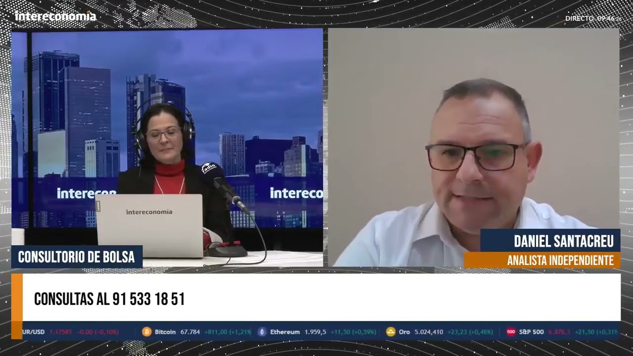 Consultorio con Daniel Santacreu (Eva Villanueva)  ¿Por qué el Ibex no alcanza nuevos máximos?