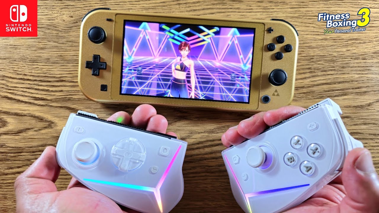 Fitness Boxing 3 Your Personal Trainer Nintendo Switch Lite Gameplay