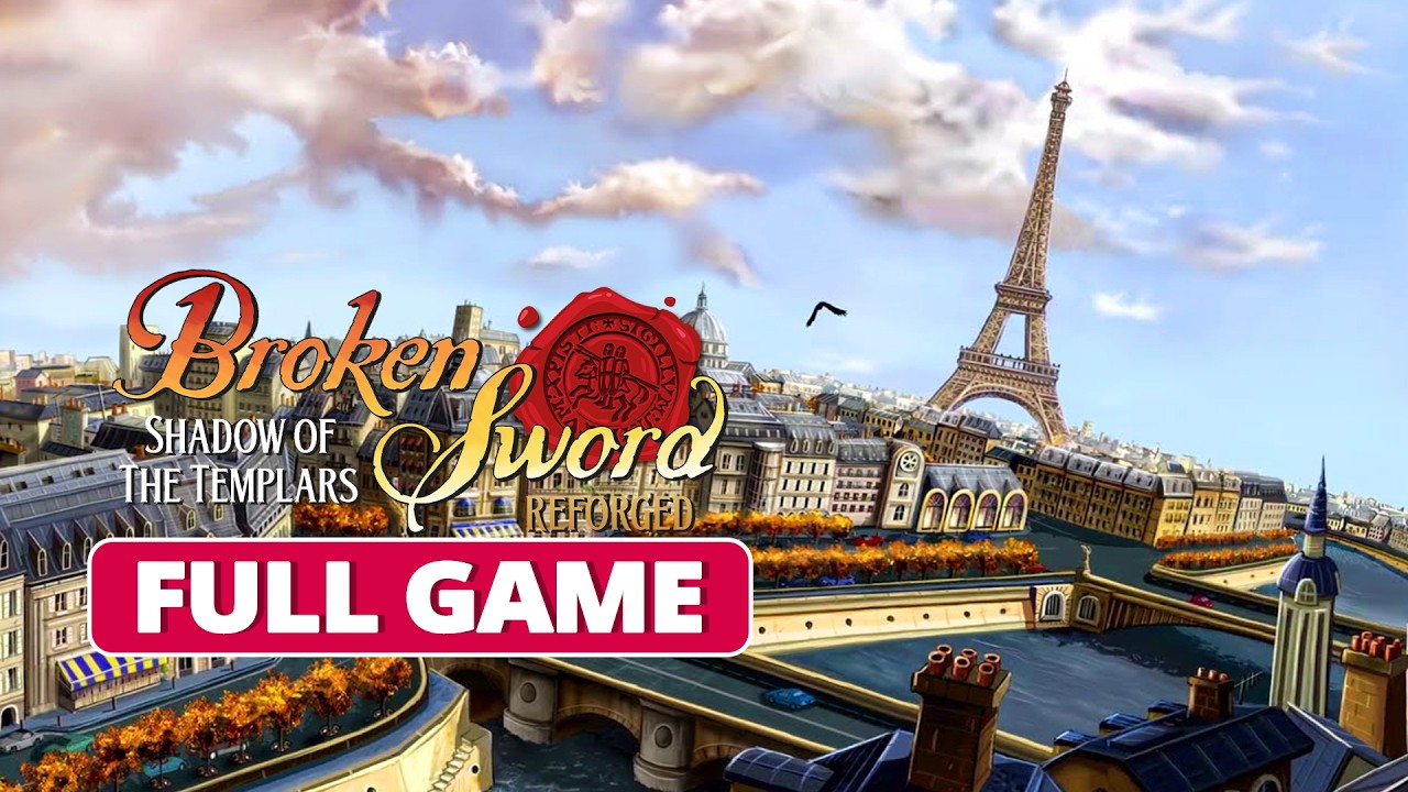 Broken Sword: Shadow Of The Templars - Reforged | Full Game Walkthrough (PC 4K60FPS) No Commentary