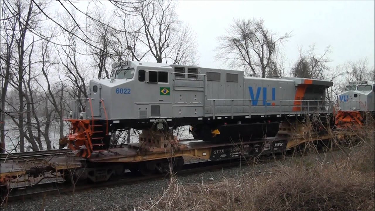NS 057 w/ Export Units for Brazil on the NS Pittsburgh Line