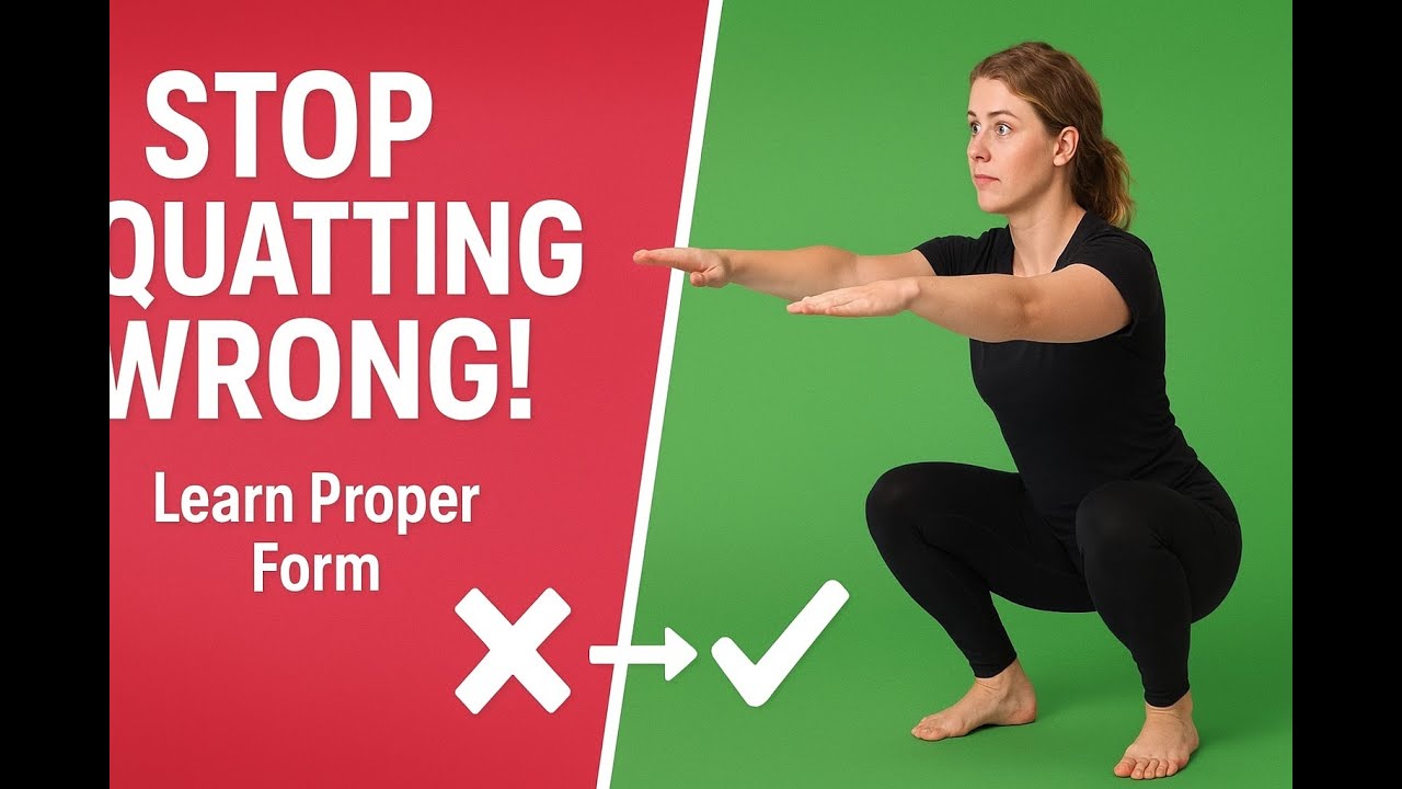 Squat Smarter, Not Harder: Correct Form & Common Mistakes