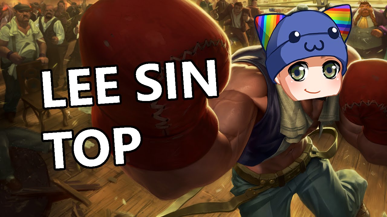 League of Legends - Lee Sin Top - Full Gameplay With Sebastien and Zander