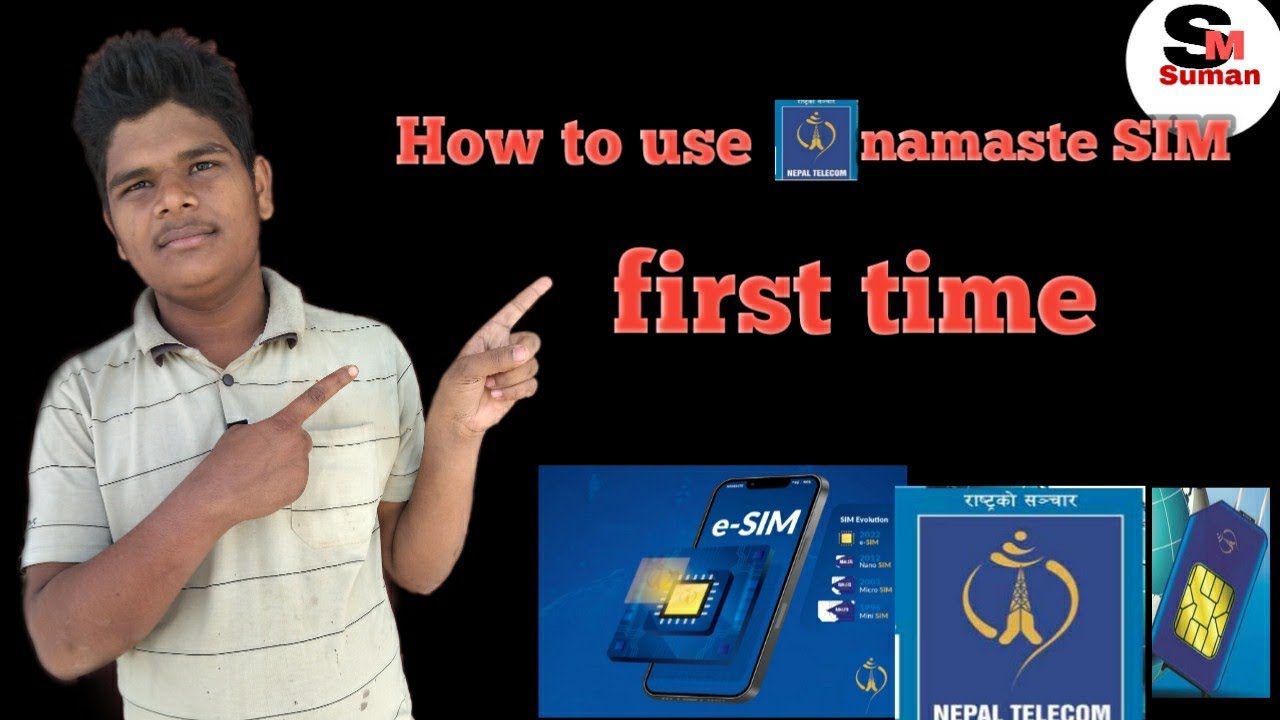 How to use namaste SIM card for the first time