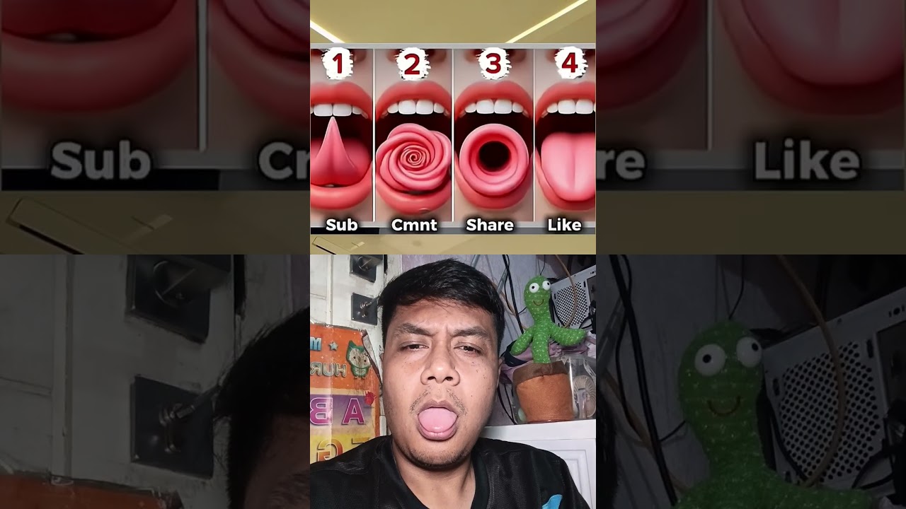 Какая у вас форма языка? #коллаборация #тренды #шорты