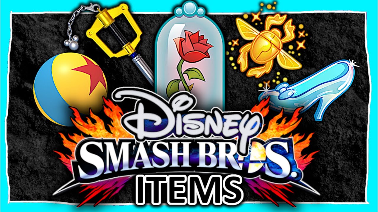Что, если бы Disney создала предметы для Super Smash Bros Melee?