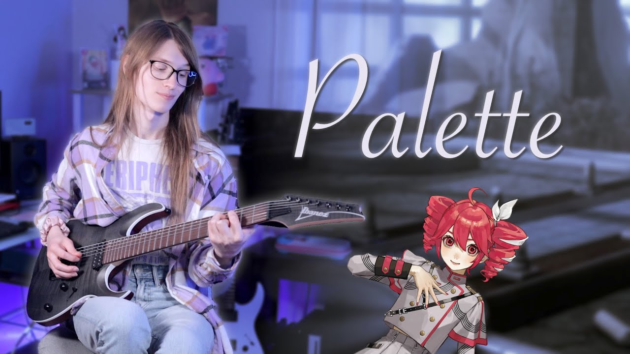 Yuyoyuppe - Palette // GUITAR COVER feat. Kasane Teto