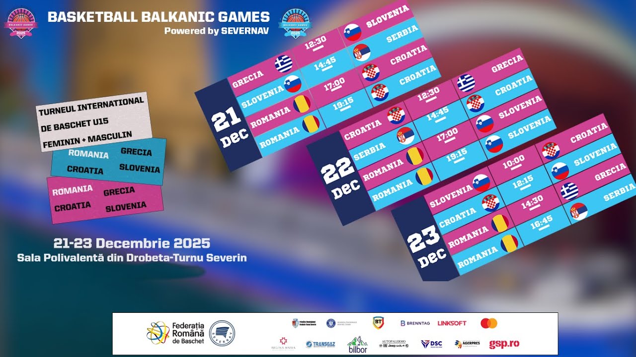 Balkanic Games 2025 - Masculin - Slovenia VS Serbia