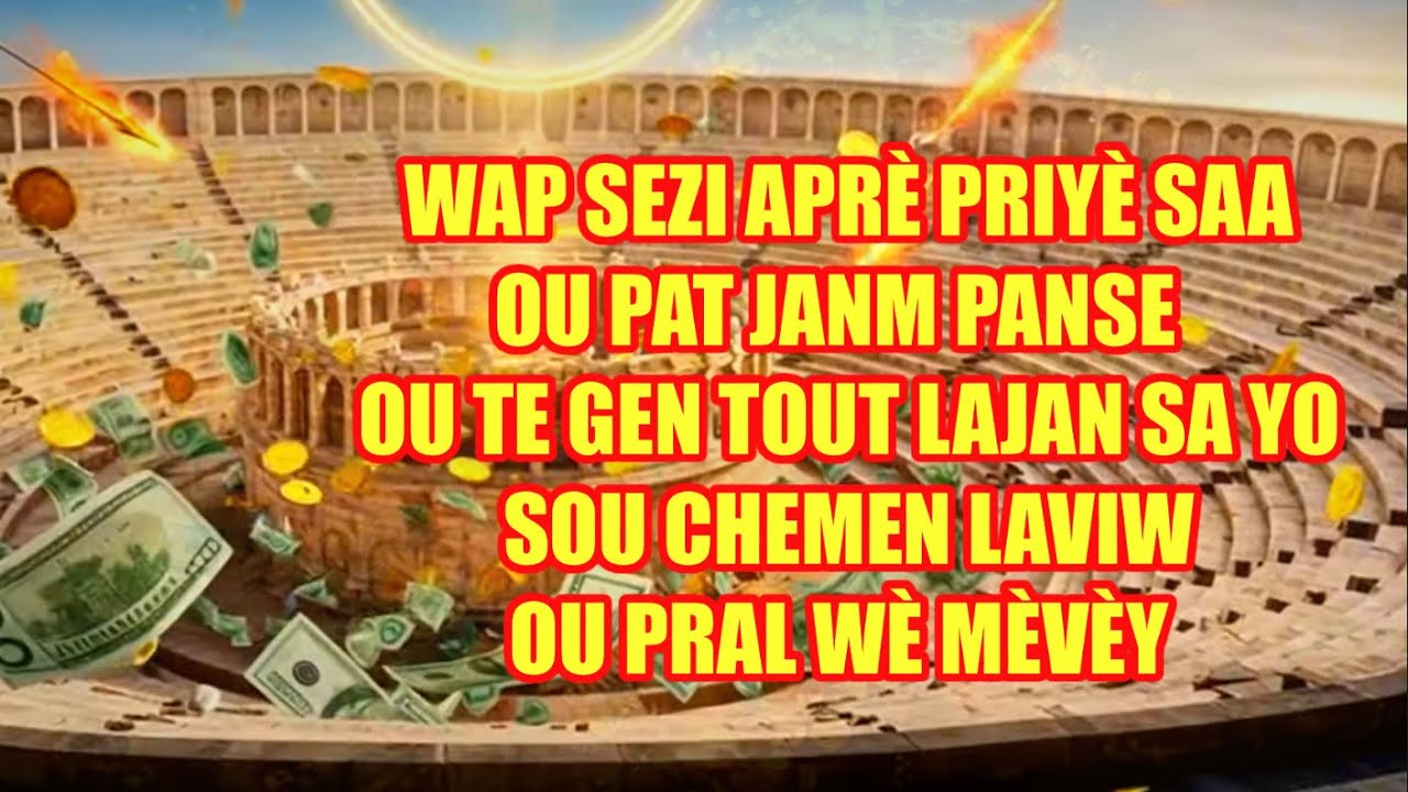 WAP SEZI APRÈ PRIYÈ SAA OU PAT JANM PANSE OU TE GEN TOUT LAJAN SA YO SOU CHEMEN LAVIW OU PRAL WÈ💸