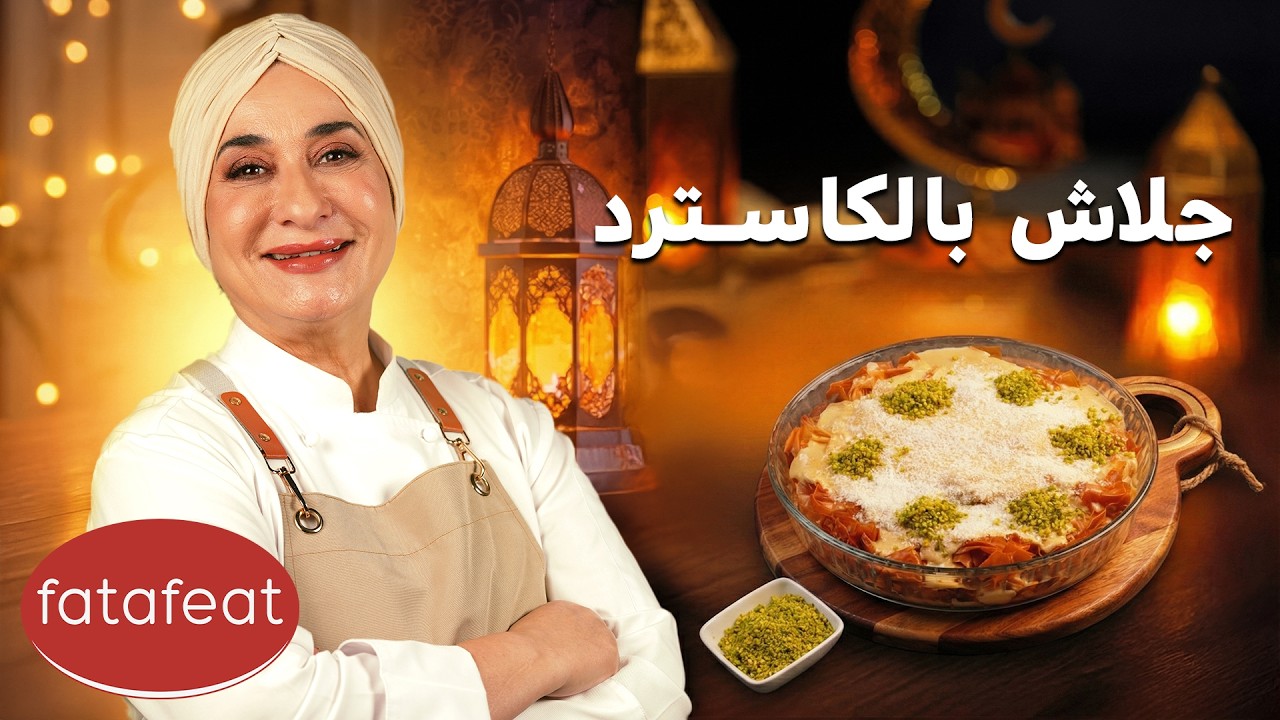 مطبخ منال العالم الحلقة 9 - جلاش بالكاسترد (رمضان 2026)