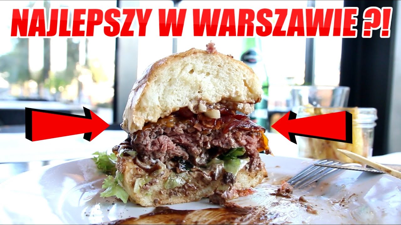 TEST NAJLEPSZY BURGER W WARSZAWIE ?! - BYDŁO I POWIDŁO