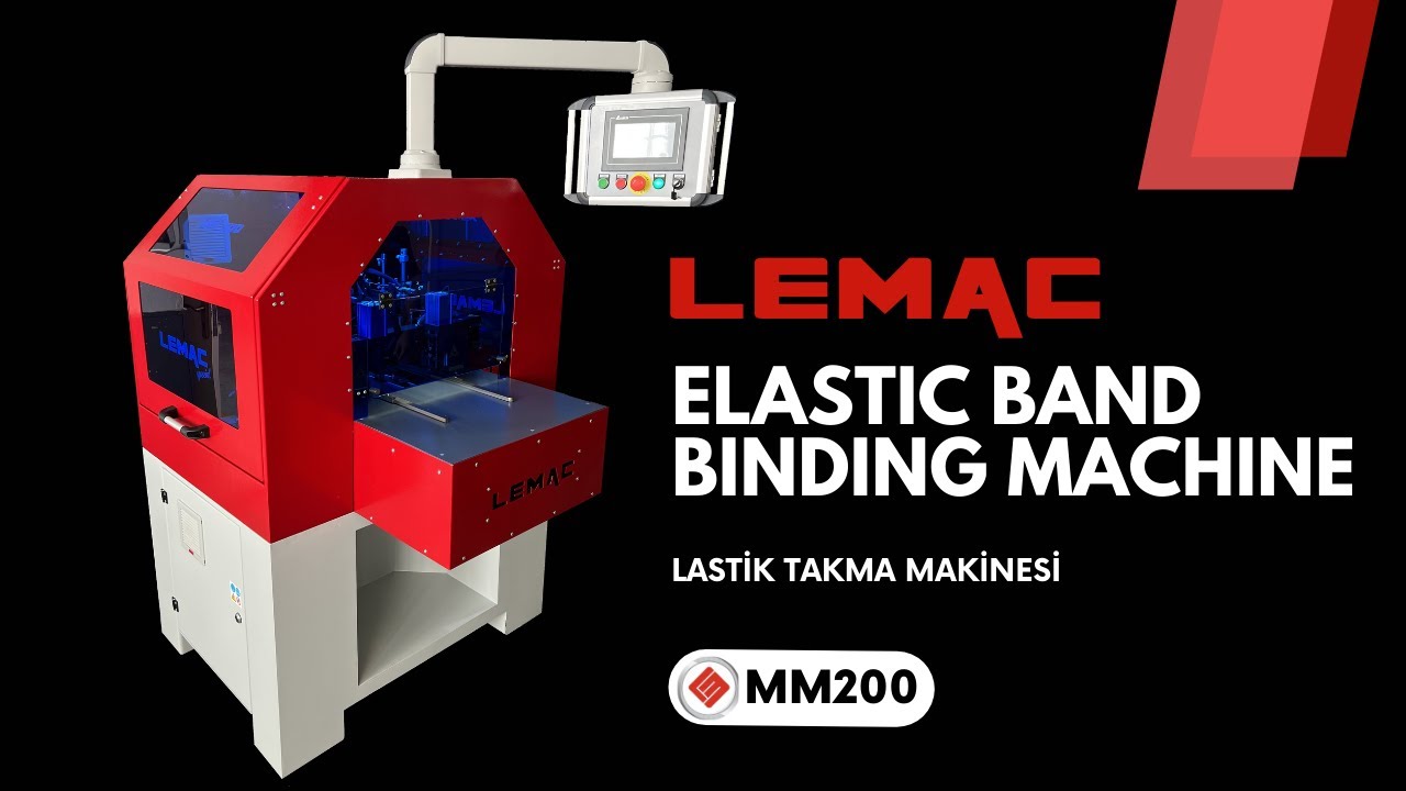 LEMAC - Elastic Band Machine | Lastik Takma Makinesi - MM200