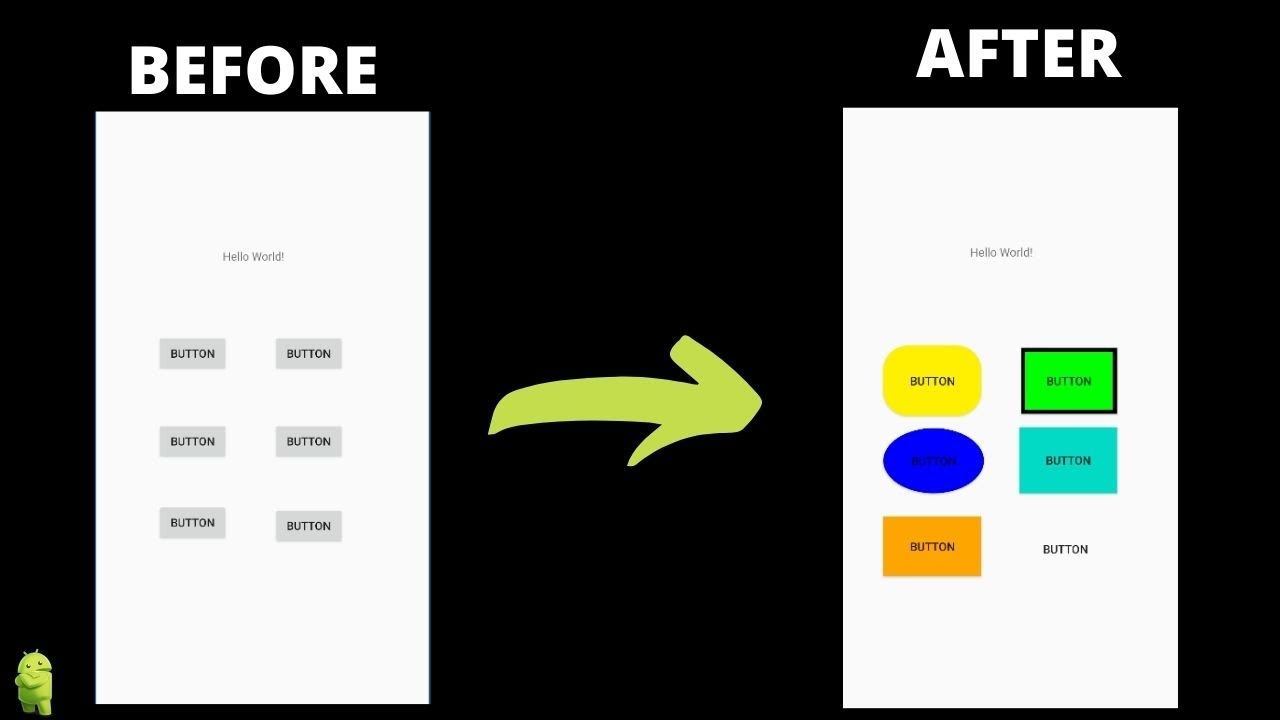 HOW TO CREATE SIMPLE CUSTOMIZED BUTTONS - ANDROID STUDIO TUTORIAL 2022 (JAVA) (FOR BEGINNERS/PROS)