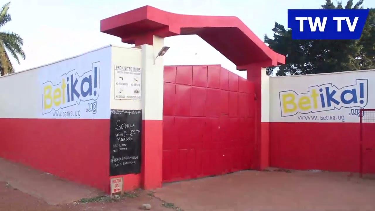Muteesa ii stadium in wankulukuku.... Wamala road construction at final stages!